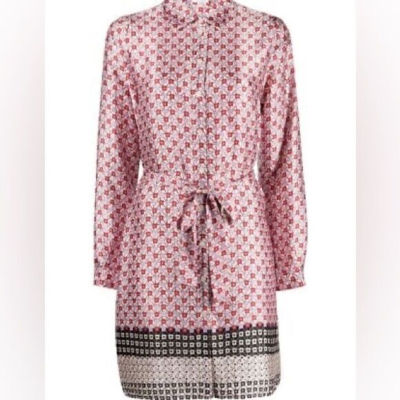 LIU JO geometric-patterned shirt dress - Picture 3 of 9